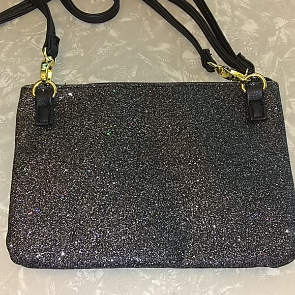 Betsey Johnson glimmering wristlet. - Picture 5 of 12